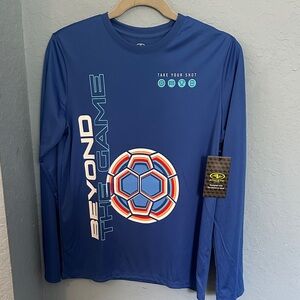 Athletic Works Royal Blue Long Sleeve Tee